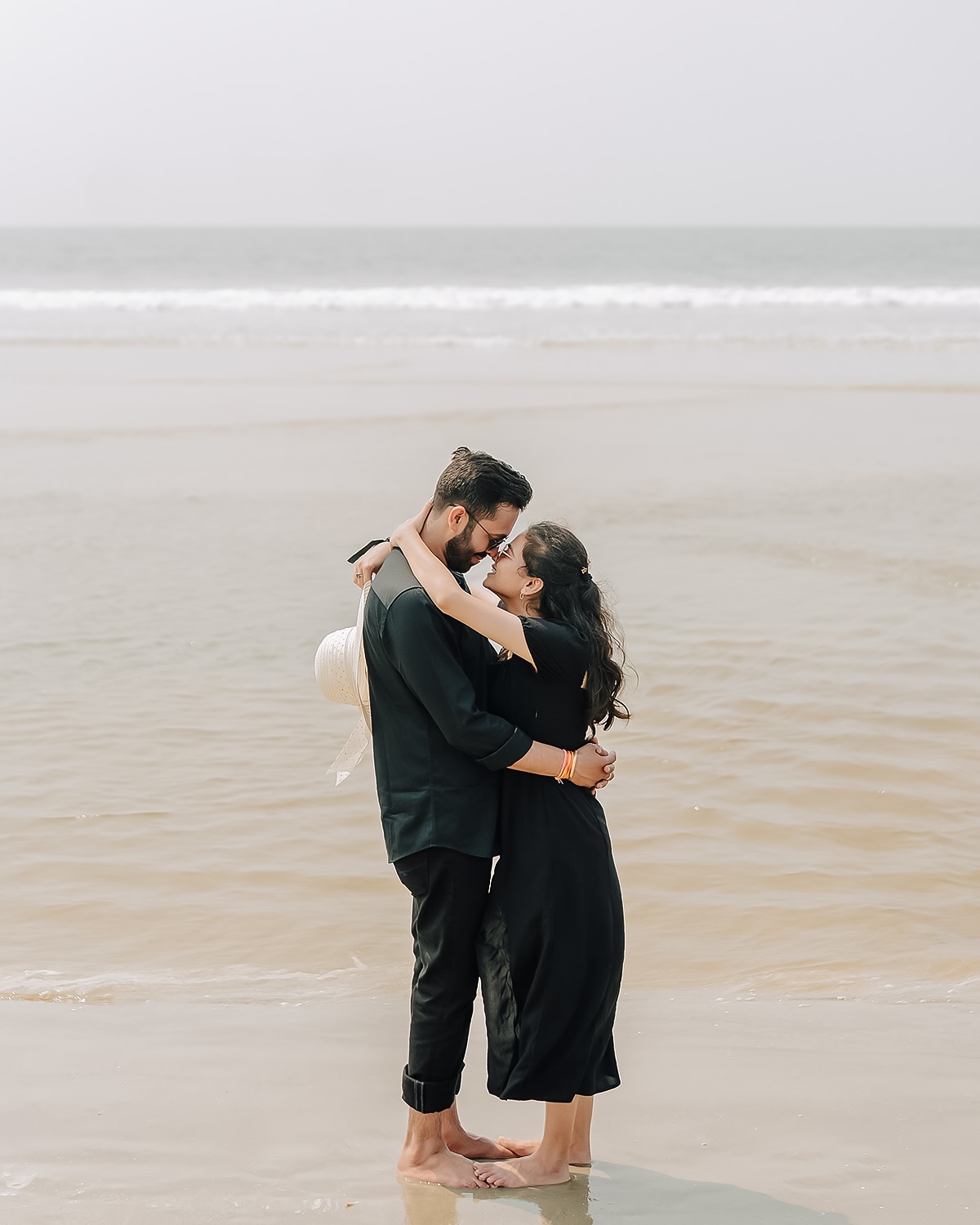 Beautiful Indian wedding couple